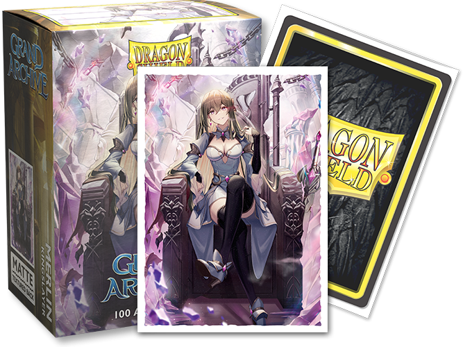 Grand Archive Merlin, Kingslayer [Matte] (100 Sleeves) 3.png
