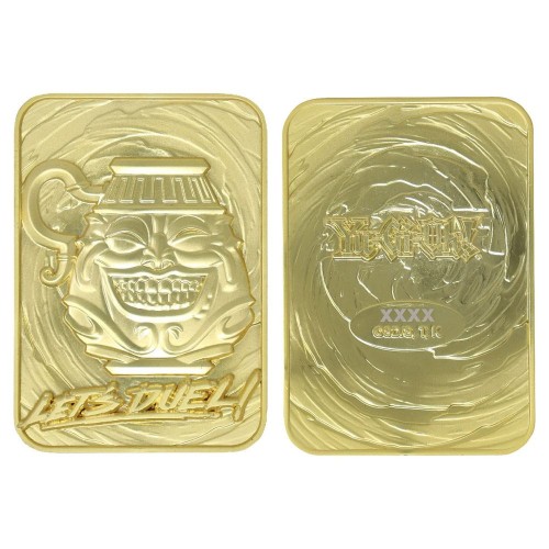 Yu-Gi-Oh! Replica Card Pot of Greed (gold plated) 2.jpg