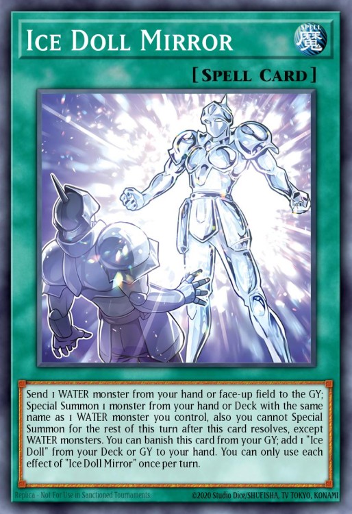 Ice Doll Mirror