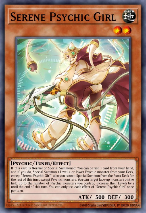 Serene Psychic Girl