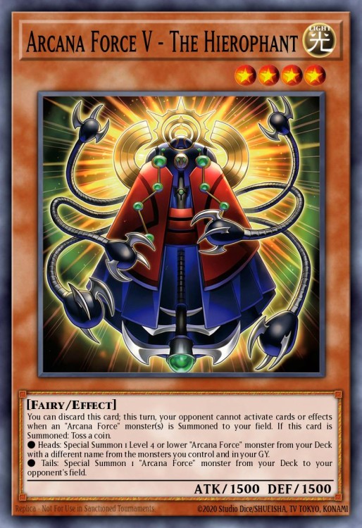 Arcana Force V - The Hierophant