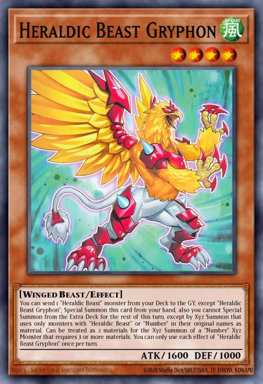 Heraldic Beast Gryphon