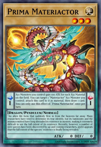Prima Materiactor