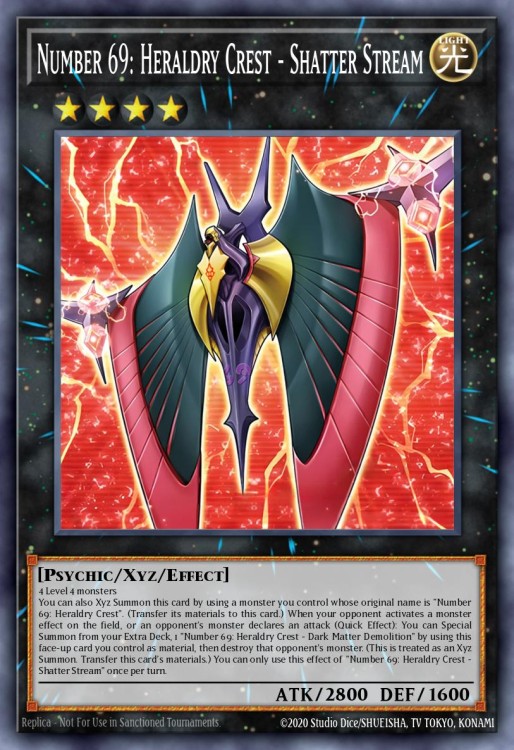 Number 69: Heraldry Crest - Shatter Stream