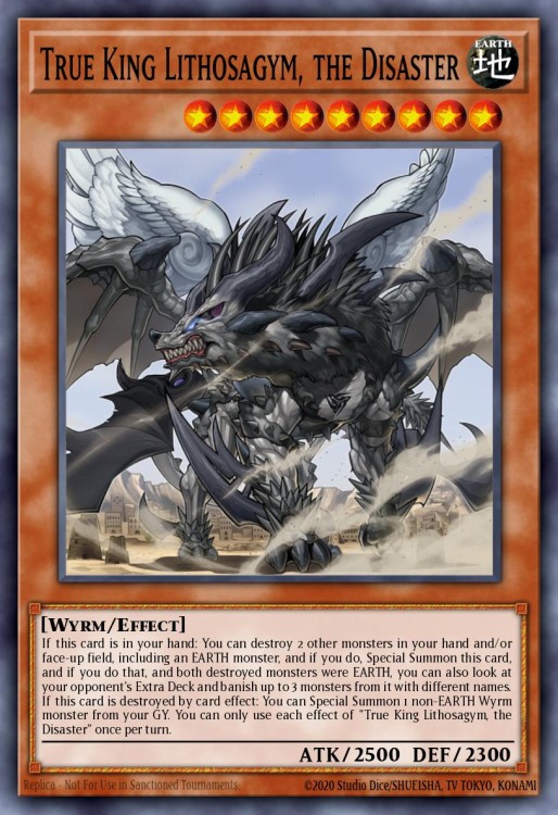 True King Lithosagym, the Disaster