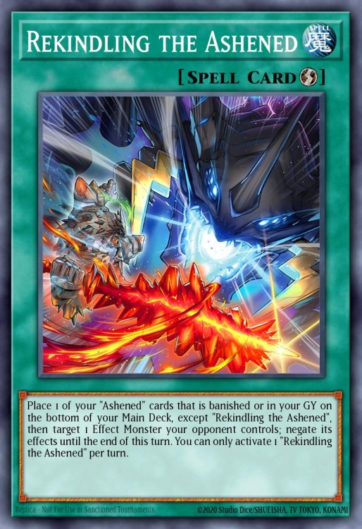 Rekindling the Ashened