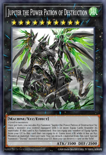 Jupiter the Power Patron of Destruction