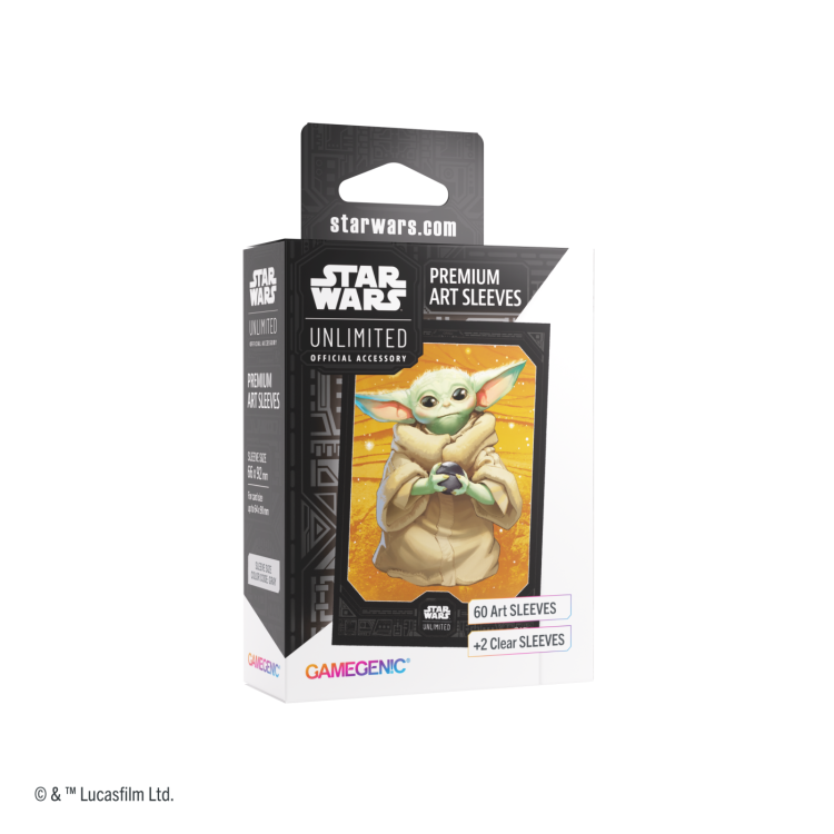 Gamegenic: Star Wars Unlimited Card Game - Premium Art Sleeves - Grogu - zarc.pl - koszulki na karty