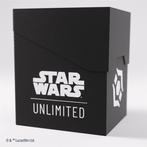 Gamegenic: Star Wars Unlimited Card Game - Soft Crate - Black / White - zarc.pl - pudełko na karty - deck box