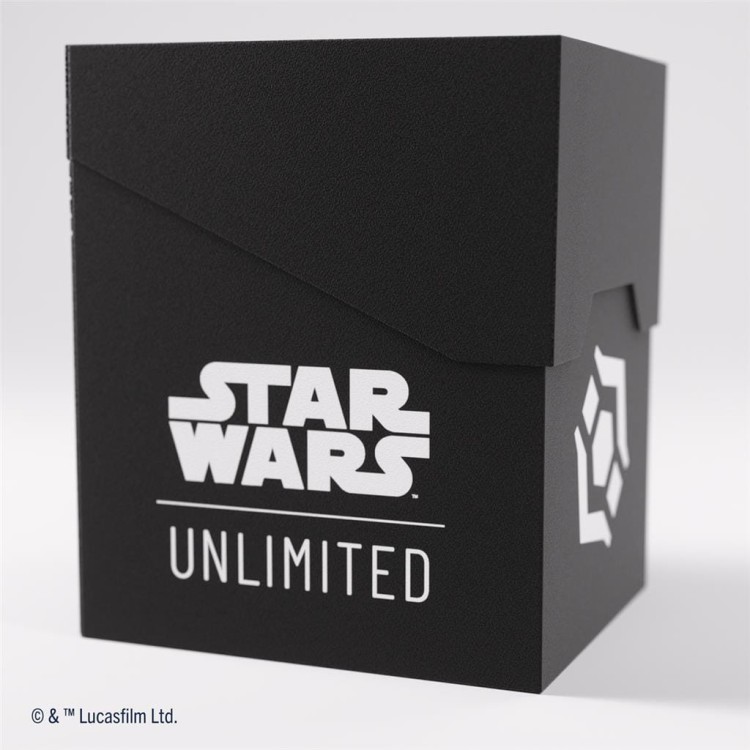 Gamegenic: Star Wars Unlimited Card Game - Soft Crate - Black / White - zarc.pl - pudełko na karty - deck box