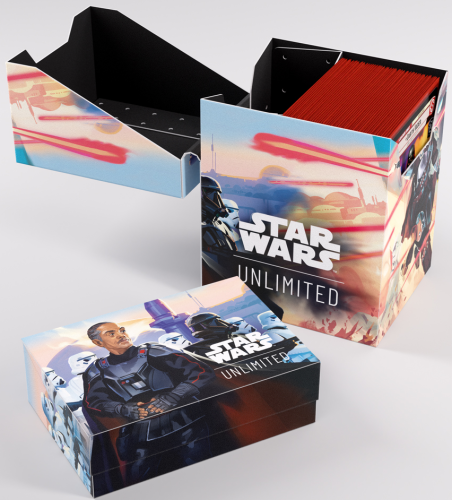 Gamegenic: Star Wars Unlimited Card Game - Soft Crate - Mandalorian / Moff Gide - zarc.pl - deck box - pudełko na karty