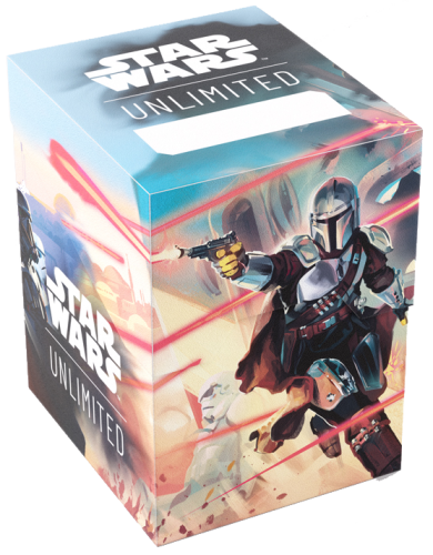 Gamegenic: Star Wars Unlimited Card Game - Soft Crate - Mandalorian / Moff Gide - zarc.pl - deck box - pudełko na karty