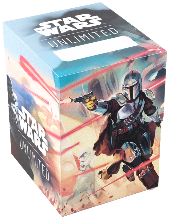 Gamegenic: Star Wars Unlimited Card Game - Soft Crate - Mandalorian / Moff Gide - zarc.pl - deck box - pudełko na karty