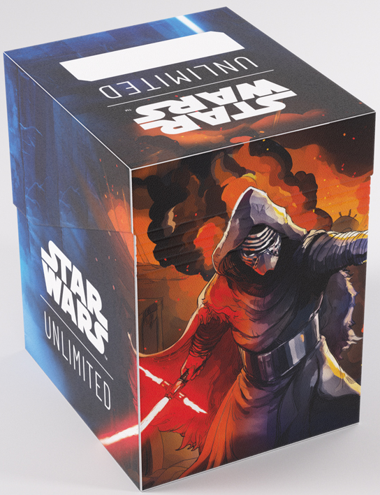Gamegenic: Star Wars Unlimited Card Game - Soft Crate - Rey / Kylo Ren - zarc.pl - deck box -  pudełko na karty