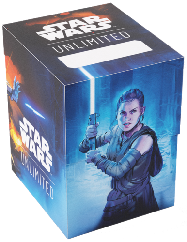 Gamegenic: Star Wars Unlimited Card Game - Soft Crate - Rey / Kylo Ren - zarc.pl - deck box -  pudełko na karty