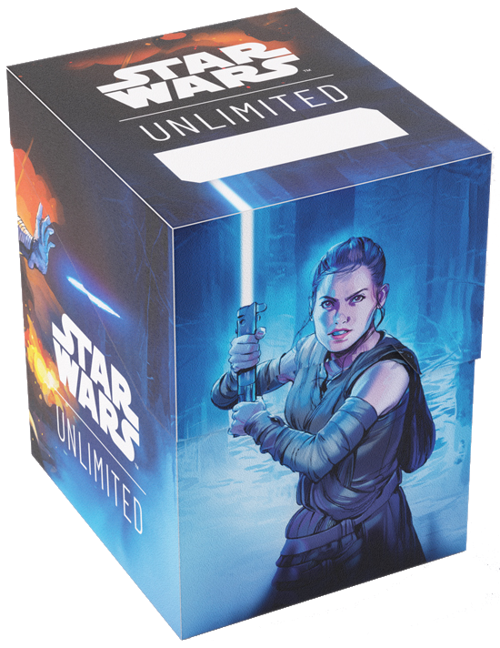 Gamegenic: Star Wars Unlimited Card Game - Soft Crate - Rey / Kylo Ren - zarc.pl - deck box -  pudełko na karty