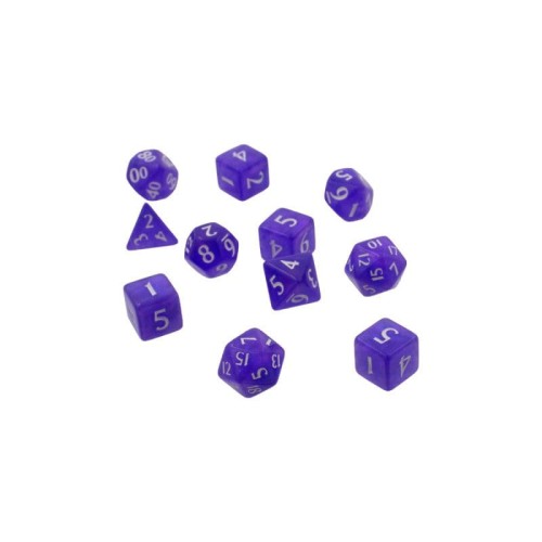 UP - Eclipse Dice Set: Royal Purple (11 Dices) - zestaw 11 kości zarc.pl