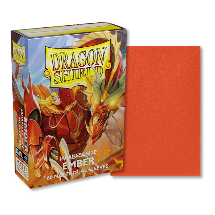 Koszulki na karty Dragon Shield Japanese Dual Matte – Ember – 60 sztuk 4.png
