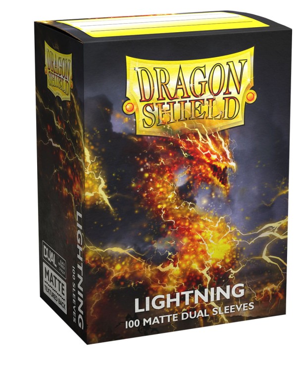 Koszulki na karty Dragon Shield Standard Dual Matte – Lightning – 100 sztuk 2.jpg