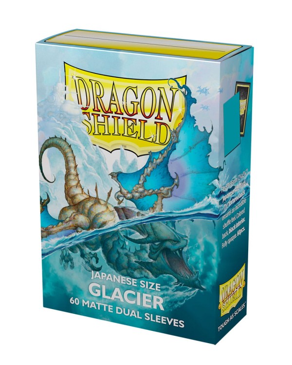 Koszulki na karty Dragon Shield Japanese Dual Matte – Glacier – 60 sztuk.jpg