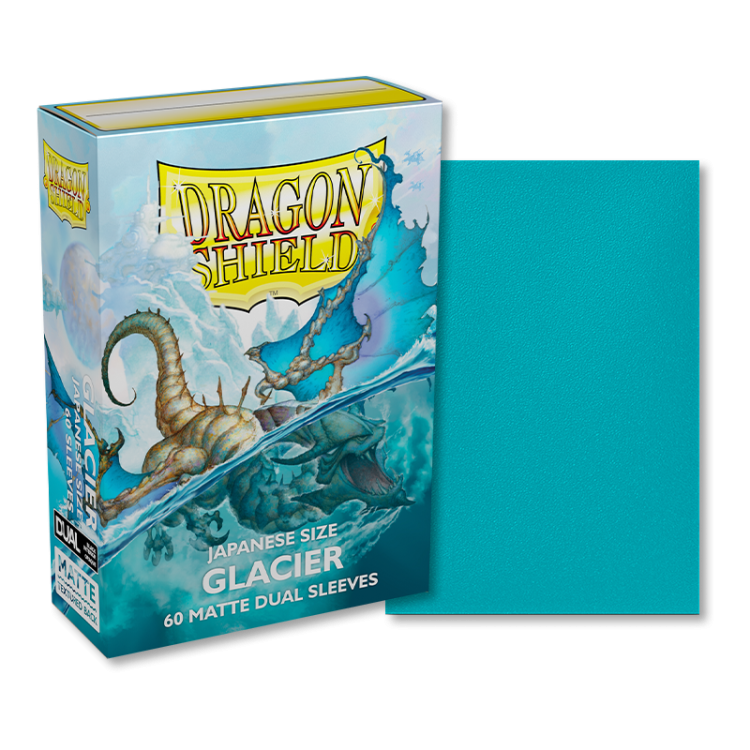 Koszulki na karty Dragon Shield Japanese Dual Matte – Glacier – 60 sztuk 3.png