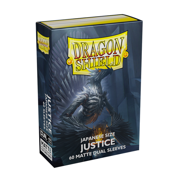Koszulki na karty Dragon Shield Japanese Dual Matte – Justice – 60 sztuk 2.png