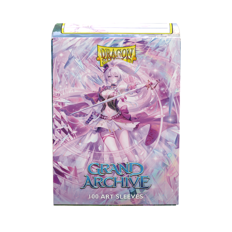 Dragon Shield Standard Licensed Dual Art Matte – Grand Archive Merlin, Brilliant Vestige 1.png