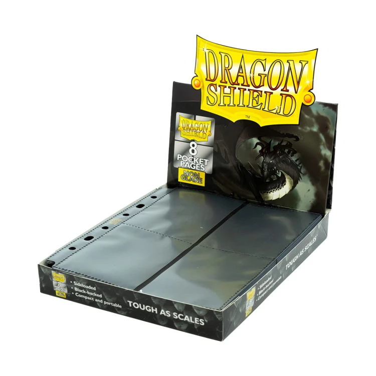 Koszulki do albumu Dragon Shield 8-Pocket Pages Non-Glare Front Sideloaded - 50 stron.jpg