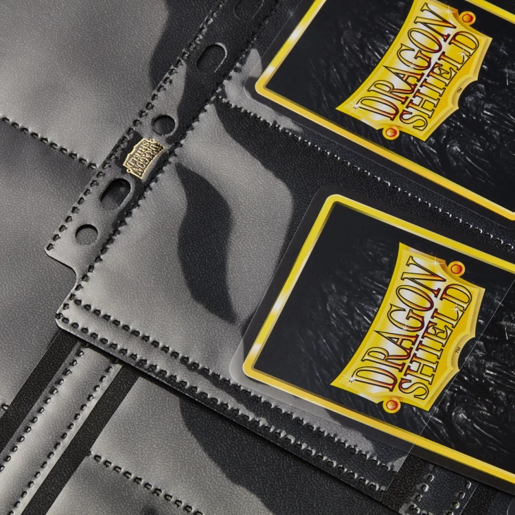 Koszulki do albumu Dragon Shield 16-Pocket Pages Clear Front Centerloaded - 50 stron 2.jpg