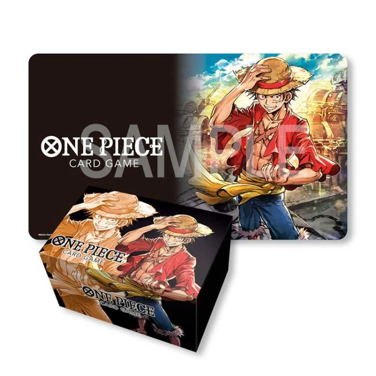 One Piece Card Game Playmat &amp; Storage Box Set Monkey.D.Luffy - mata + pudełko.jpg