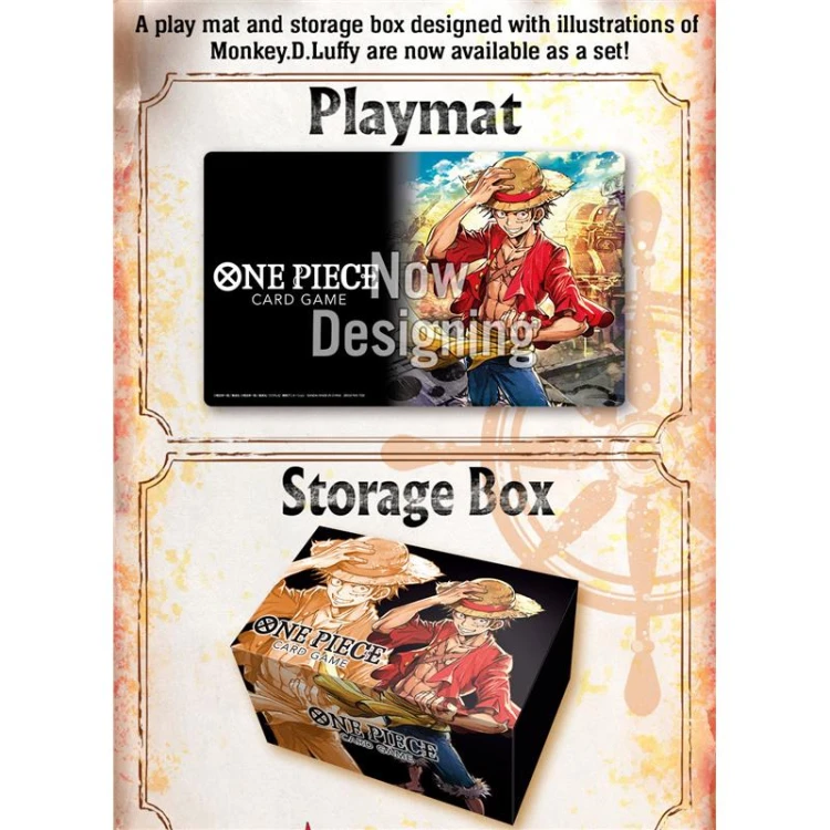 One Piece Card Game Playmat &amp; Storage Box Set Monkey.D.Luffy - mata + pudełko 4.jpg