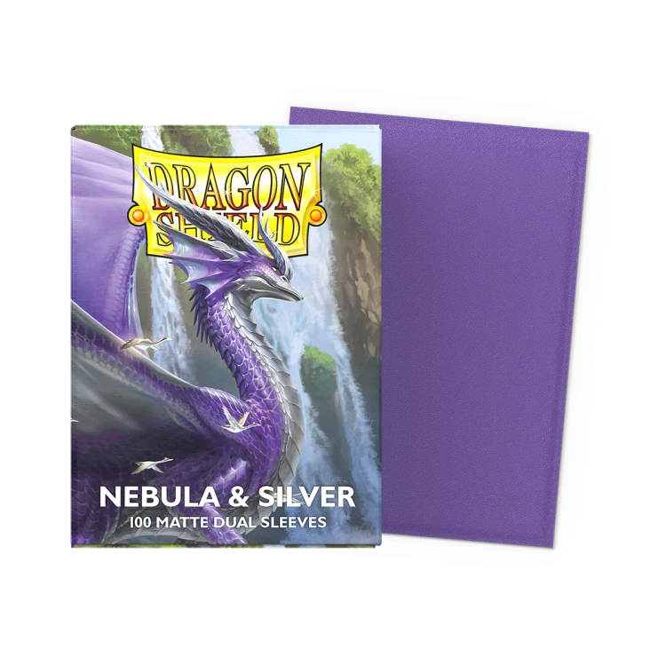 Dragon Shield Standard Dual Matte - Nebula &amp; Silver 3.png
