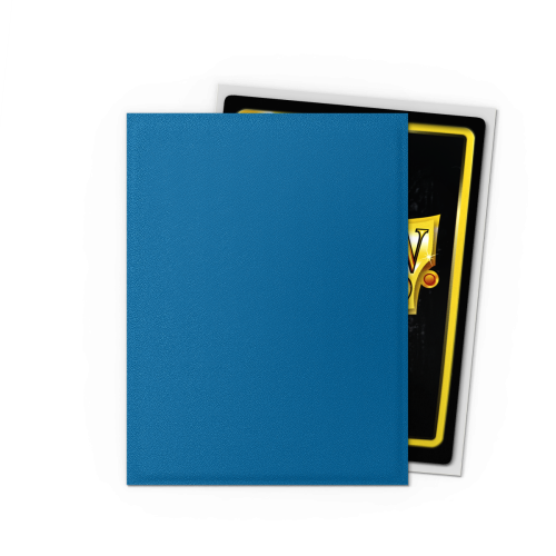 Koszulki na karty Dragon Shield Standard Dual Matte - Cobalt &amp; Silver 1.png