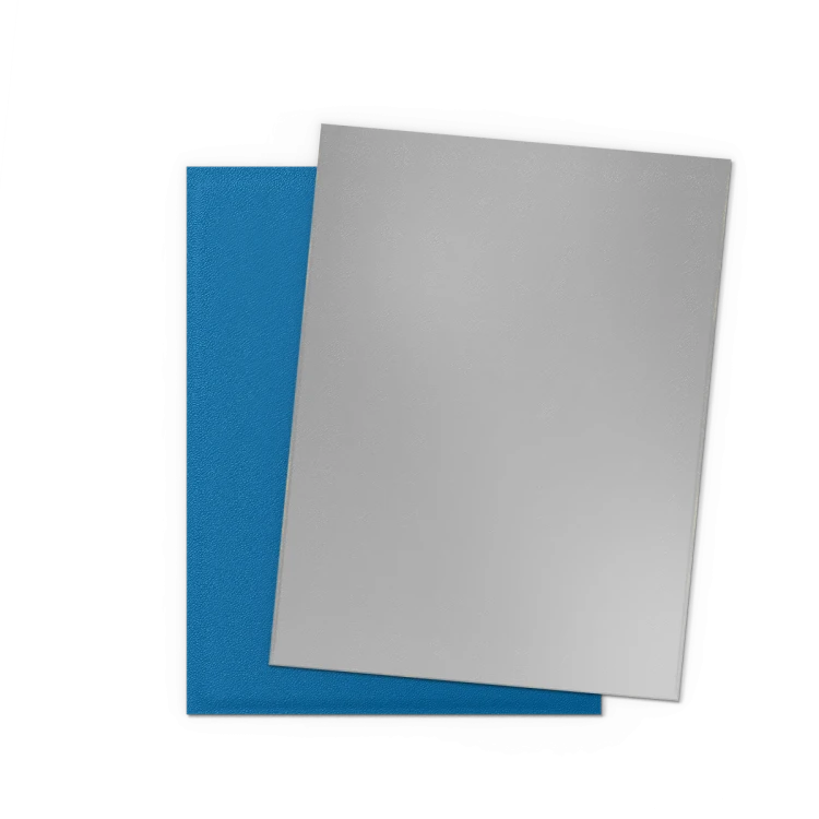 Koszulki na karty Dragon Shield Standard Dual Matte - Cobalt &amp; Silver 2.png