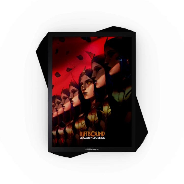 Riftbound League of Legends TCG - Unleashed Art Sleeves LeBlanc, Deceiver (100 Sleeves).png