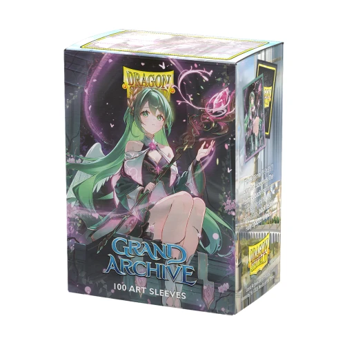 Koszulki Dragon Shield Standard Licensed Dual Art Sleeves Grand Archive – Ariel, Archangel of Natura.webp