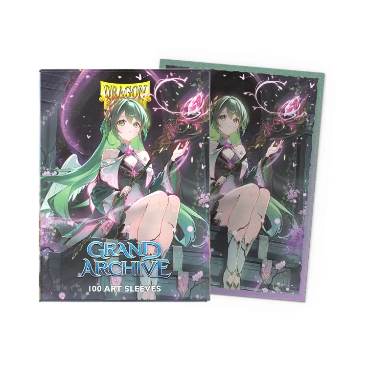 Koszulki Dragon Shield Standard Licensed Dual Art Sleeves Grand Archive – Ariel, Archangel of Natura 5.webp
