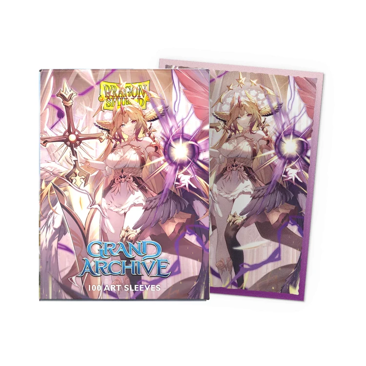 Koszulki Dragon Shield Standard Licensed Dual Art Sleeves Grand Archive – Haniel, Archangel of Spectra [Matte] – 100 sztuk 5.webp