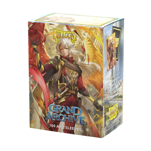 Koszulki Dragon Shield Standard Licensed Dual Art Sleeves Grand Archive – Azrael, Archangel of Materia [Matte] – 100 sztuk.webp