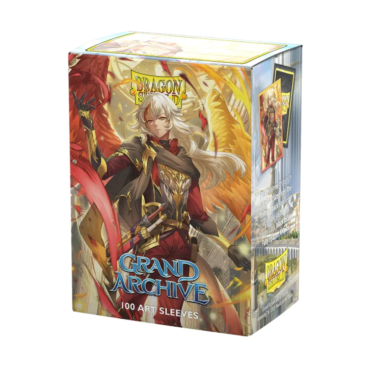 Koszulki Dragon Shield Standard Licensed Dual Art Sleeves Grand Archive – Azrael, Archangel of Materia [Matte] – 100 sztuk.webp