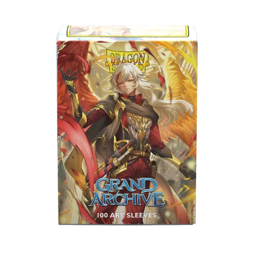 Koszulki Dragon Shield Standard Licensed Dual Art Sleeves Grand Archive – Azrael, Archangel of Materia [Matte] – 100 sztuk 1.webp