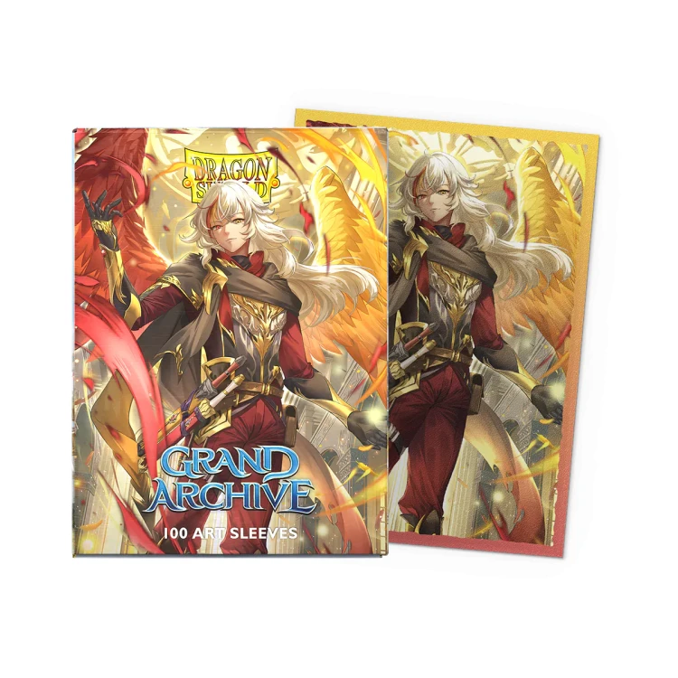 Koszulki Dragon Shield Standard Licensed Dual Art Sleeves Grand Archive – Azrael, Archangel of Materia [Matte] – 100 sztuk 4.webp