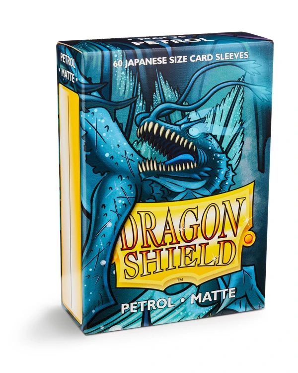 Koszulki Dragon Shield Japanese Matte – Petrol – 60 sztuk 2.jpg