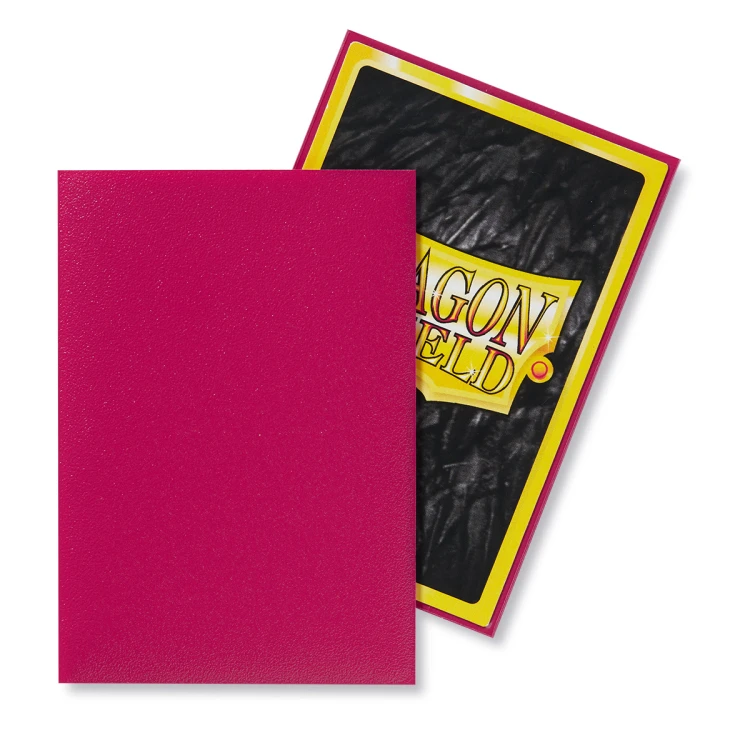 Koszulki na karty Dragon Shield Japanese Matte - Magenta - 60 sztuk 3.jpg