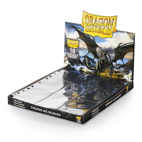 Koszulki do albumu Dragon Shield 18-Pocket Pages Clear Front Sideloaded - 50 stron.jpg