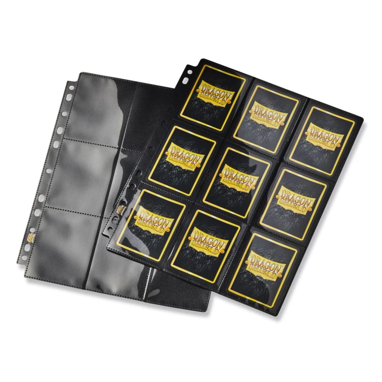 Koszulki do albumu Dragon Shield 18-Pocket Pages Clear Front Sideloaded - 50 stron 1.jpg