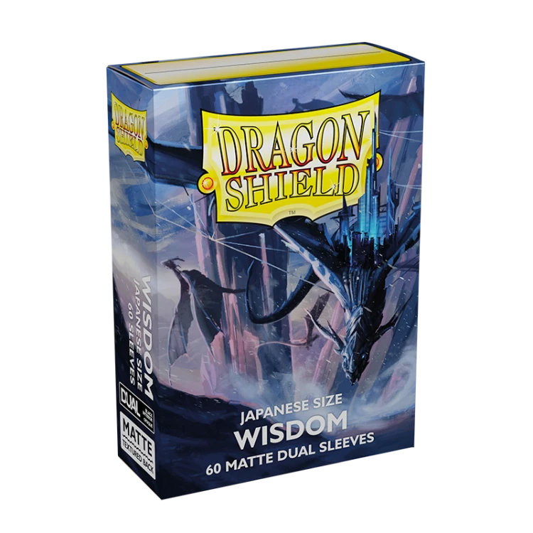 Koszulki na karty Dragon Shield Japanese Dual Matte - Wisdom - 60 sztuk 2.png