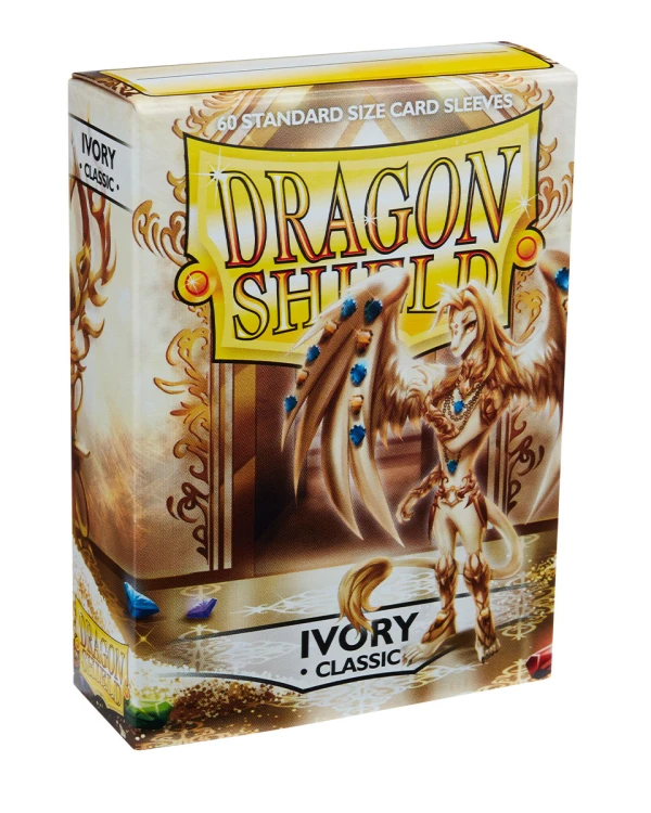Koszulki na karty Dragon Shield Standard Classic - Ivory - 60 sztuk 2.jpg