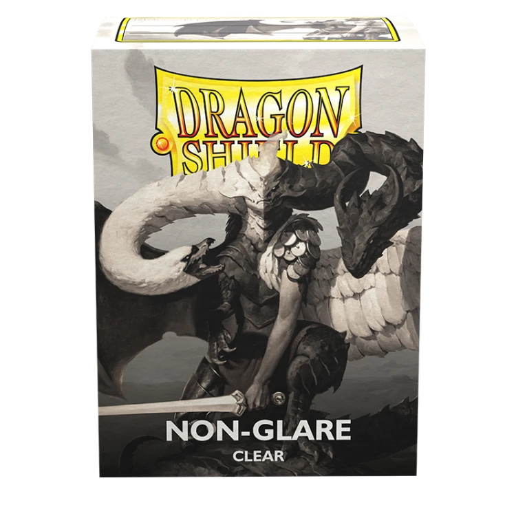 Koszulki na karty Dragon Shield Standard Non-Glare Clear V2 Matte - 100 sztuk 1.png