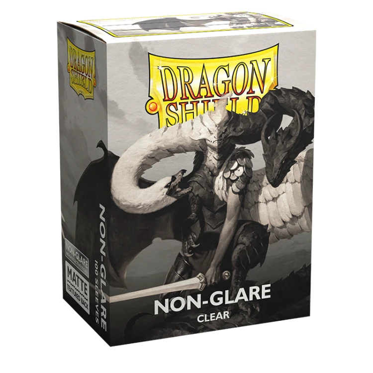 Koszulki na karty Dragon Shield Standard Non-Glare Clear V2 Matte - 100 sztuk 2.png